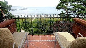 Condo, 3 Bedrooms, Terrace, Sea View | Balcony - Villa Glueckspilz (6RB31) (Binz)