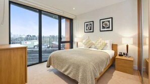 Premium Apartment, 1 Bedroom | 1 bedroom, blackout drapes, iron/ironing board, cribs (surcharge) - The Arc by Bridgestreet (London)