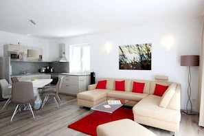 Living area - Villa Suedstrandperle (Göhren)