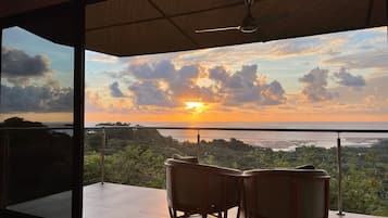 Sunset Premium Villa, 1 King Bed, Balcony, Ocean View | 1 bedroom, minibar, in-room safe, individually decorated