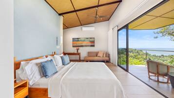 Sunset Premium Villa, 1 King Bed, Balcony, Ocean View | 1 bedroom, minibar, in-room safe, individually decorated