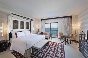 Premium Room, 1 King Bed, Balcony, Sea View (Balcony) | Frette Italian sheets, premium bedding, down comforters, minibar - Al Manara, a Luxury Collection Hotel, Saraya Aqaba (Aqaba)