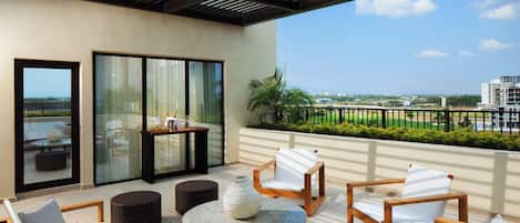 Suite, 1 Bedroom, Non Smoking, Golf View (Terrace) | Premium bedding, minibar, in-room safe, desk