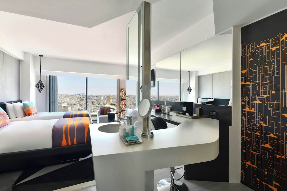 Habitación estándar, 2 camas individuales | Ropa de cama de alta calidad, camas con pillow-top y minibar