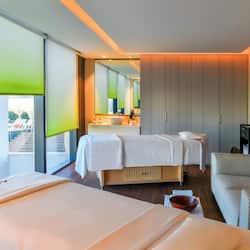 Salas de tratamiento para parejas, baño turco, tratamientos corporales