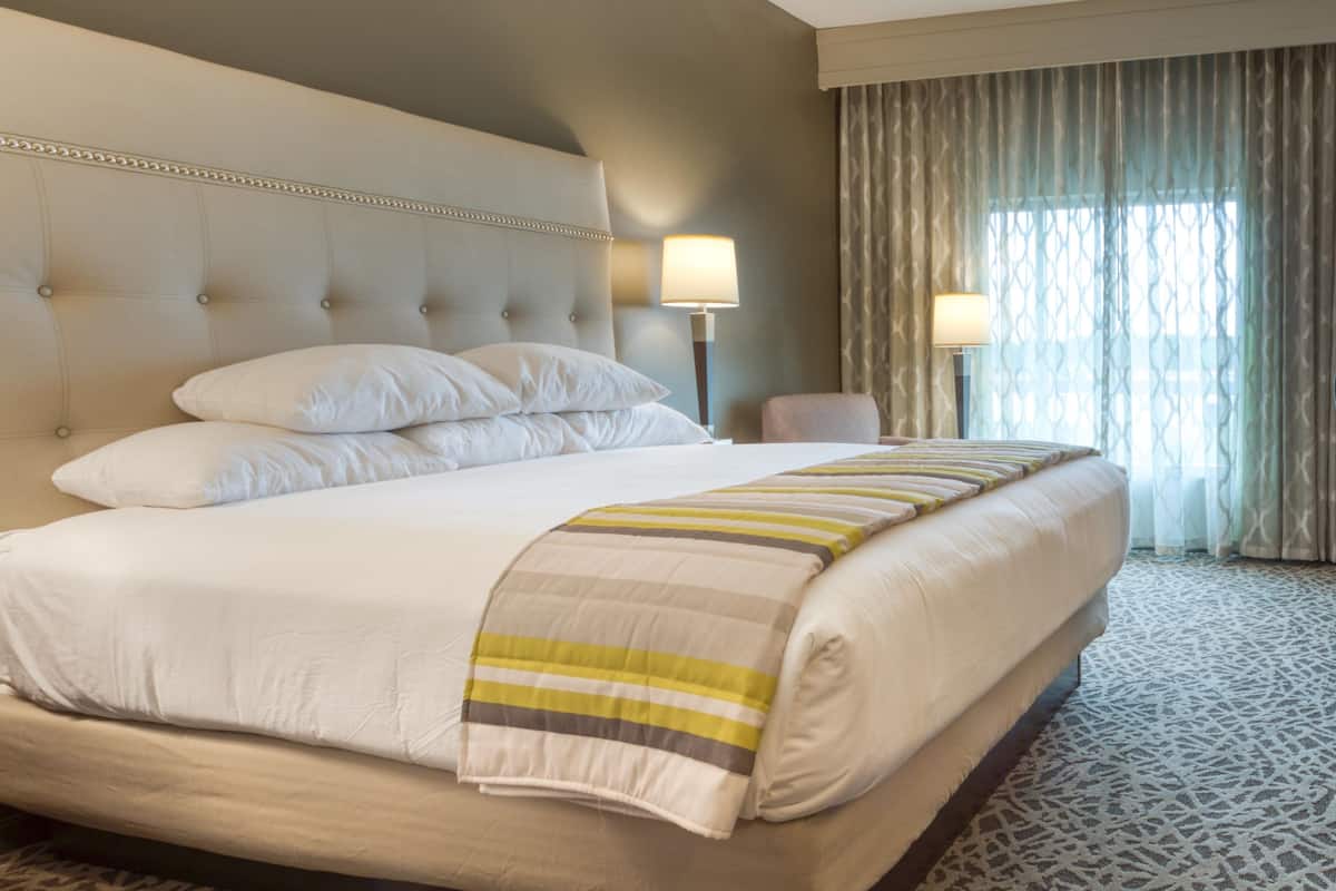 1 bedroom, premium bedding, desk, iron/ironing board