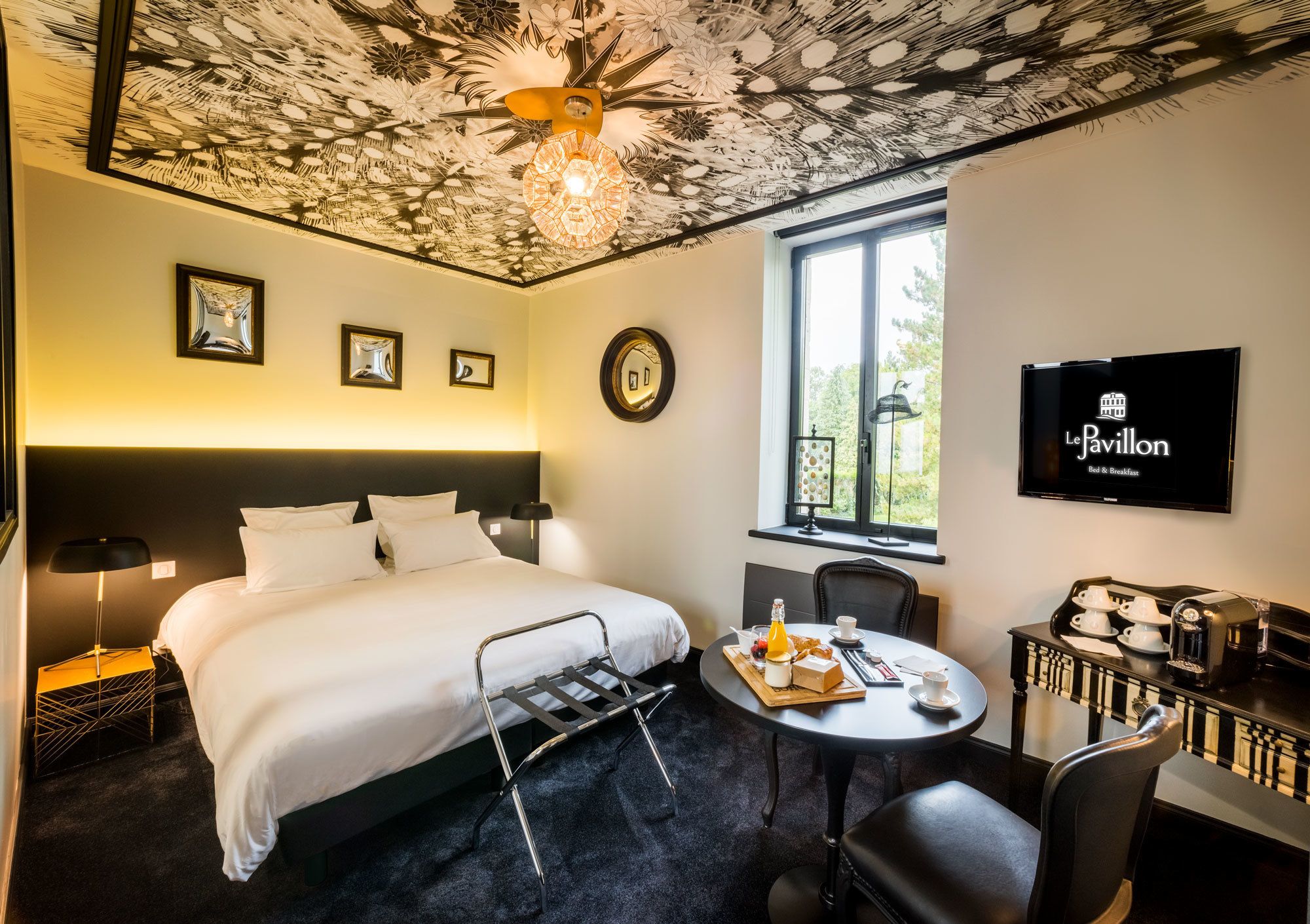 Literie de qualité supérieure, décoration personnalisée