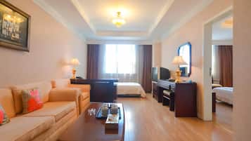 Minibar, desk, blackout curtains, free WiFi