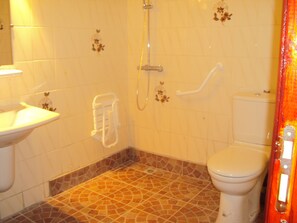 Shower, hair dryer - Guadeloupe-Paradisio, Cinnamon (Pointe Noire)