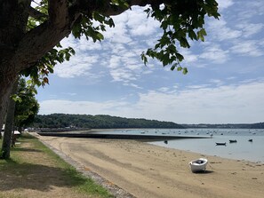 Sun loungers, beach towels
