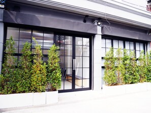 Fachada del alojamiento