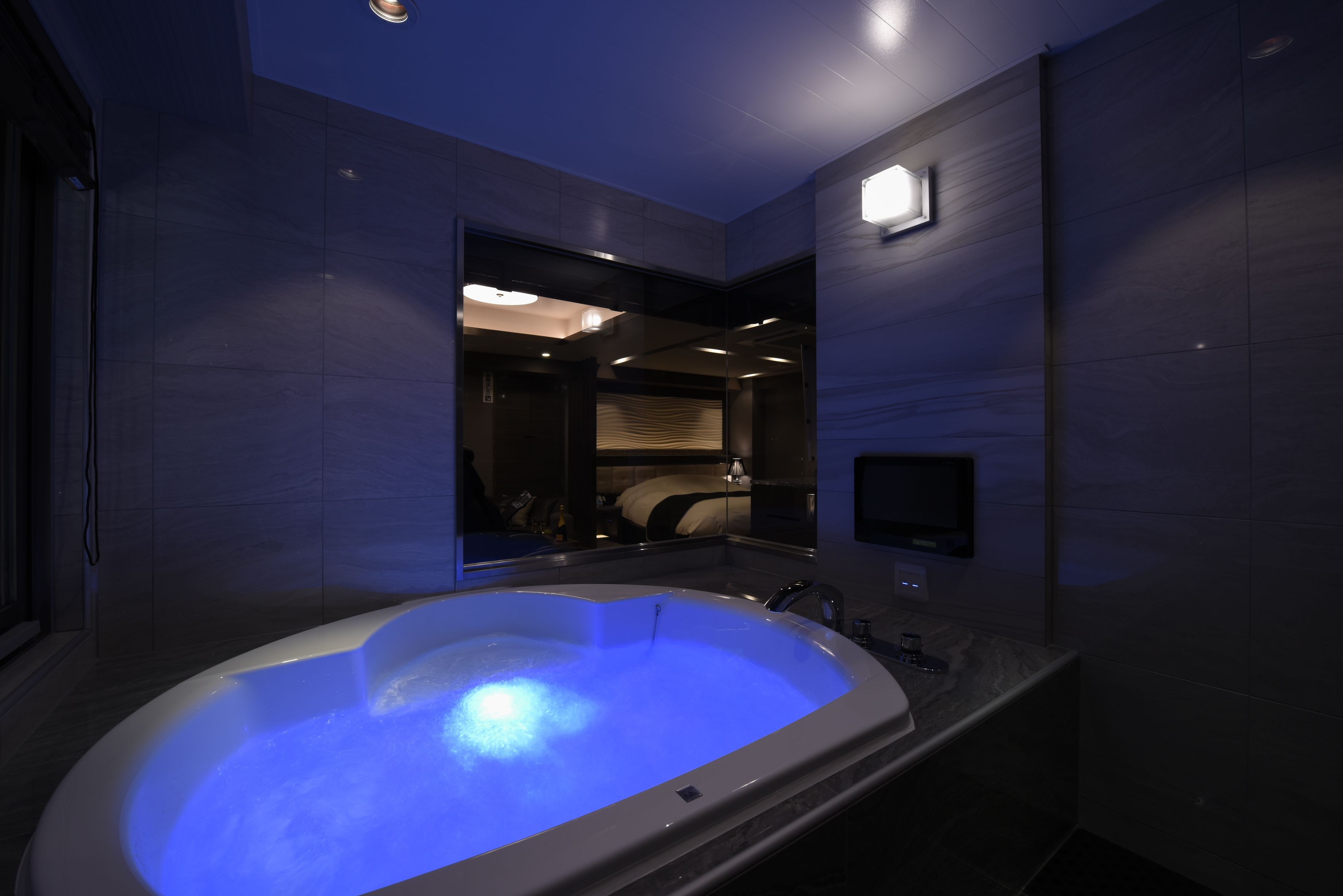 deluxe double room with extra bed | bathroom | separate bathtub and shower, jetted bath, free toiletries, hair dryer