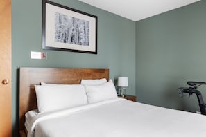 2 habitaciones, tabla de planchar con plancha, wifi y ropa de cama