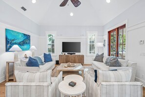 TV - Enjoy Easy Living with WaterColor Beach Club Access and steps from Camp WaterColor! (WaterColor)