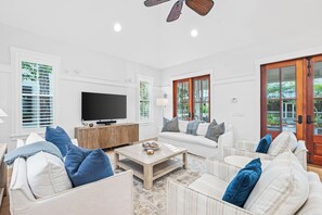 TV - Enjoy Easy Living with WaterColor Beach Club Access and steps from Camp WaterColor! (WaterColor)