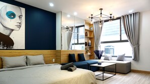 ลักซ์ชัวรี่สตูดิโอ, 1 ห้องนอน, ใช้สระว่ายน้ำได้