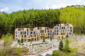 Fassade der Unterkunft