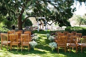 Área de bodas al aire libre