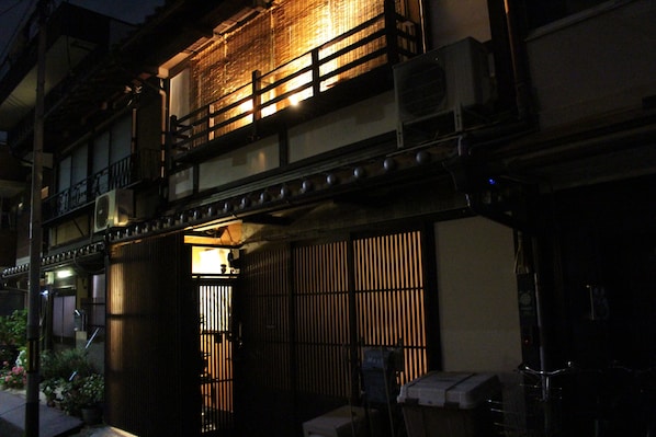 Front of property - evening/night