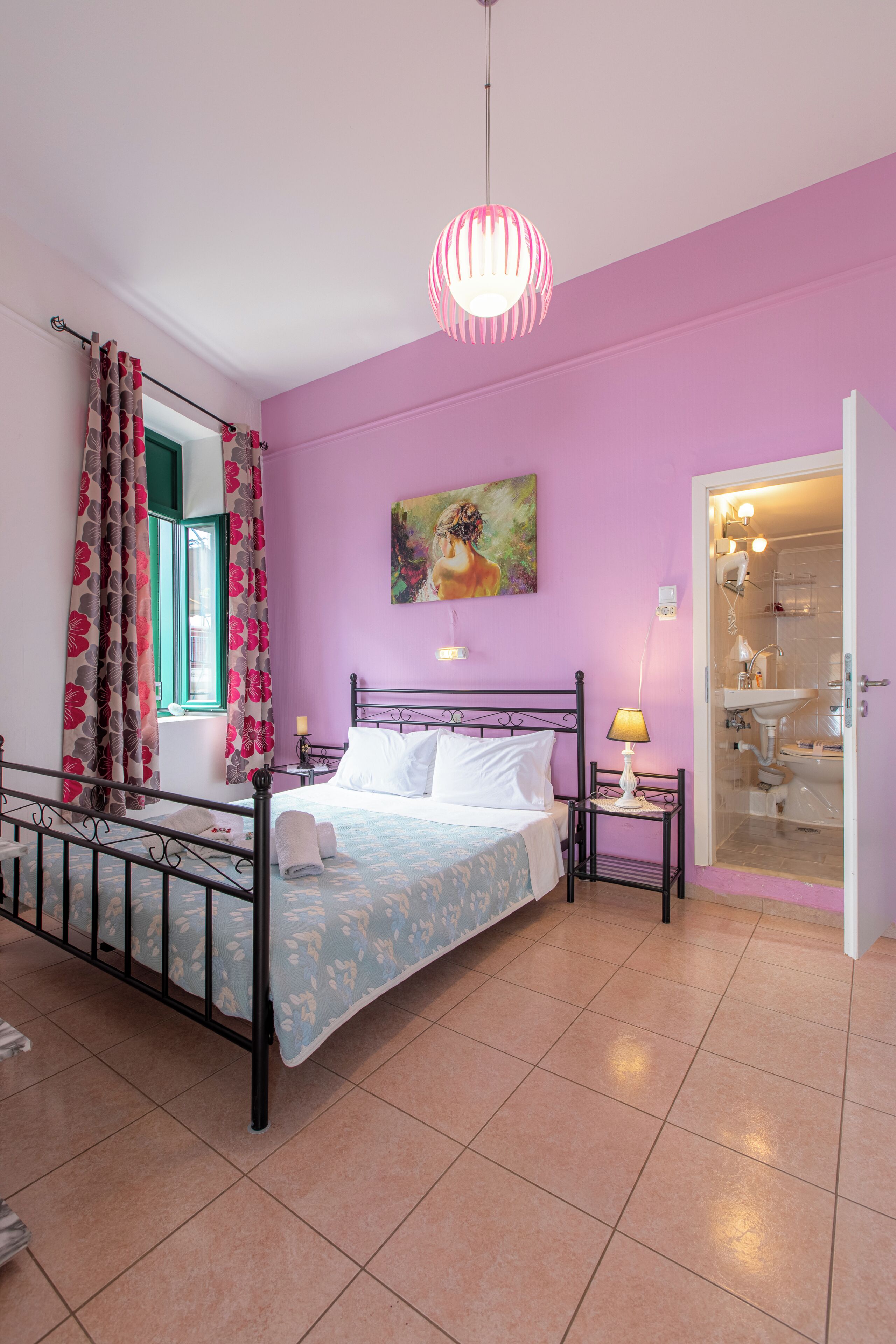 Double or Twin Room, Sea View | Iron/ironing board, free WiFi, bed sheets