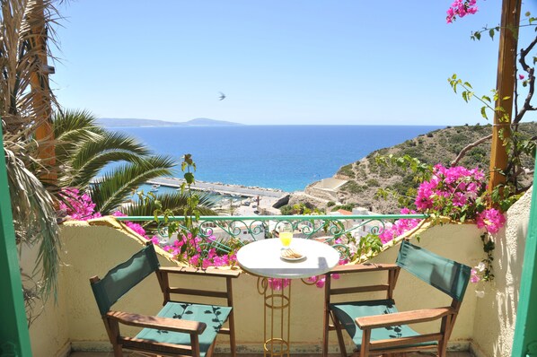 Balcony - Erofili Rooms (Agios Vasileios)