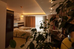 Comfort Double Room | Egyptian cotton sheets, premium bedding, Select Comfort beds, minibar - Armin Hotel (Amasya)