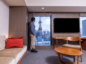In-room safe, desk, blackout drapes, free WiFi - Tokyu Stay Sapporo (Sapporo)