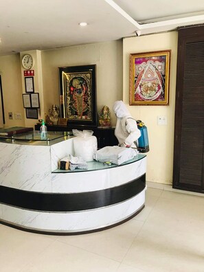 Reception - Hotel Kundan Palace (New Delhi)