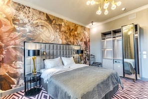 Minibar, in-room safe, desk, blackout curtains