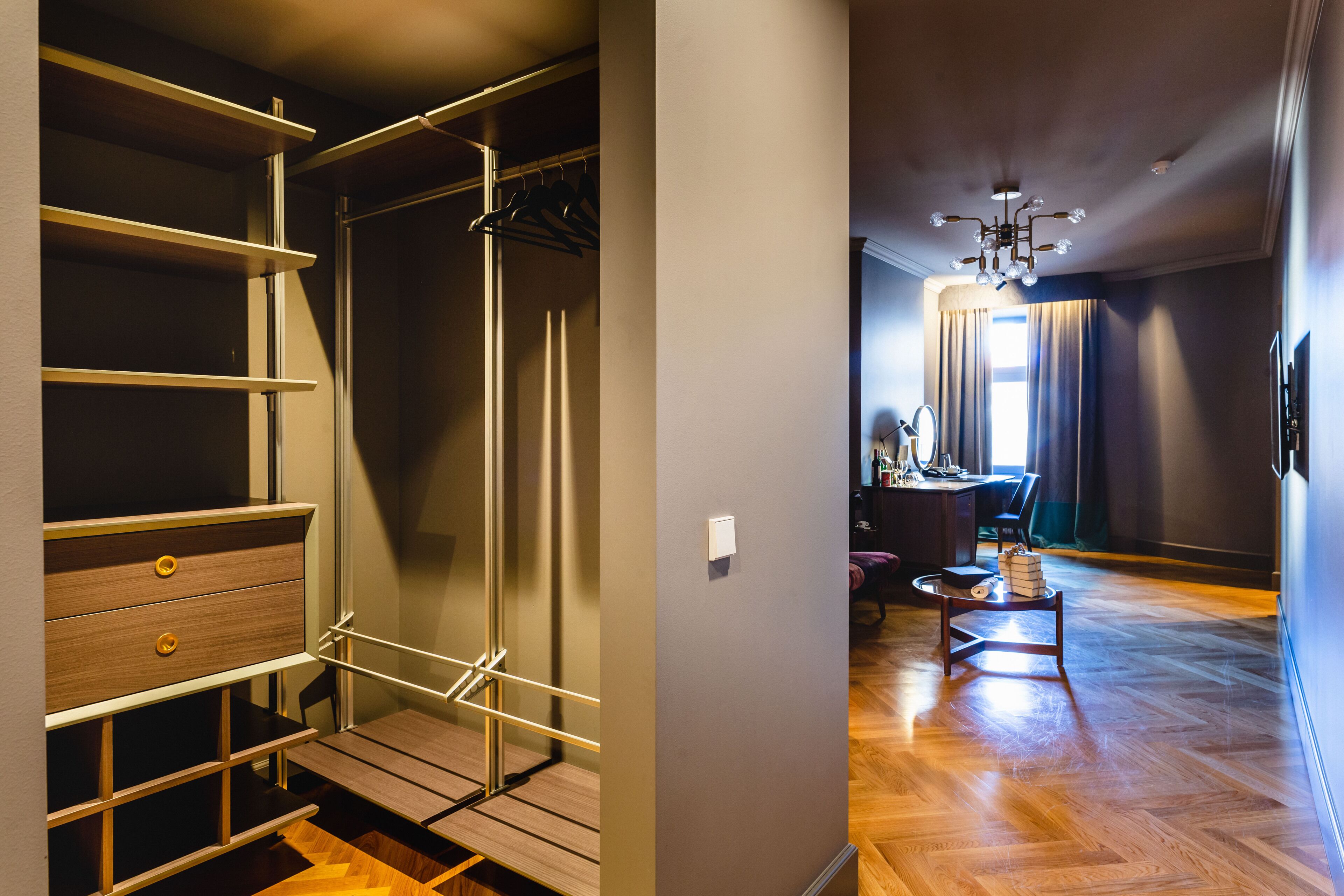 junior double room | minibar, in-room safe, desk, blackout curtains