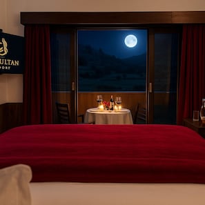 1 habitación y ropa de cama de alta calidad