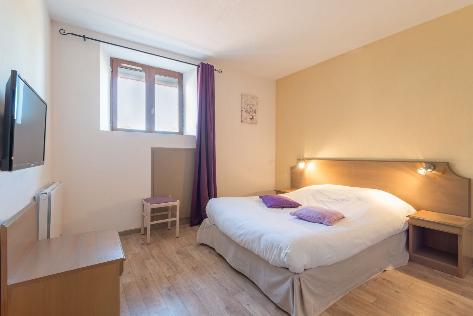 comfort double room | individually decorated, desk, blackout curtains, soundproofing