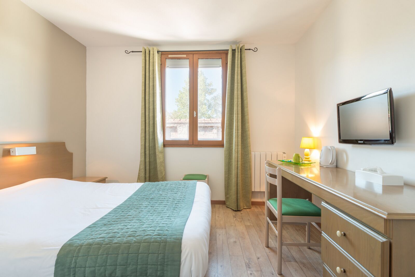 comfort double room | individually decorated, desk, blackout curtains, soundproofing