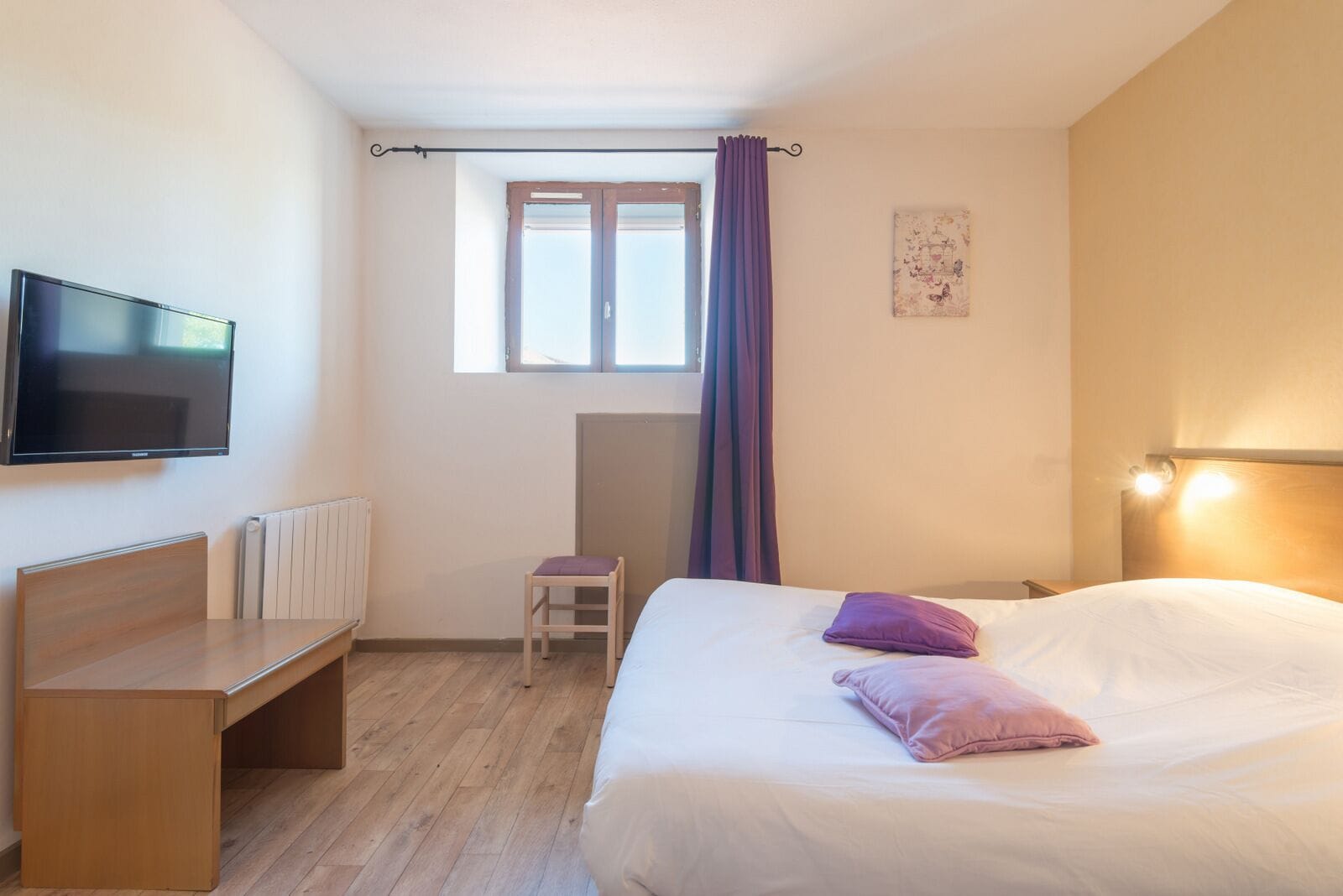 comfort double room | individually decorated, desk, blackout curtains, soundproofing
