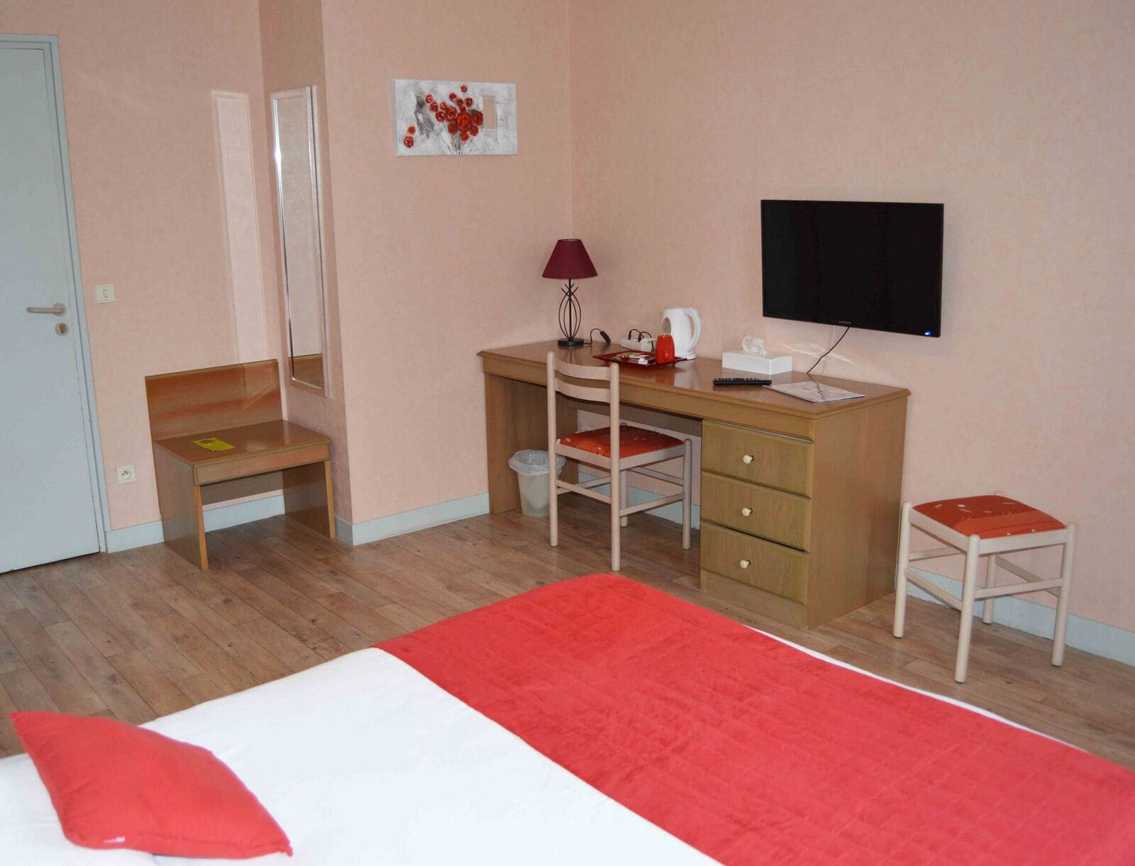 superior double room | individually decorated, desk, blackout curtains, soundproofing