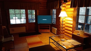 Cottage, 3 Bedrooms, Sauna, Slope side (Sleeping Loft ) | Living area