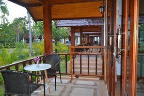Deluxe cottage | Balkon