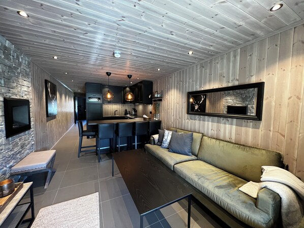 Deluxe-lejlighed - 2 soveværelser | 1 soveværelse, individuelt design, individuel indretning