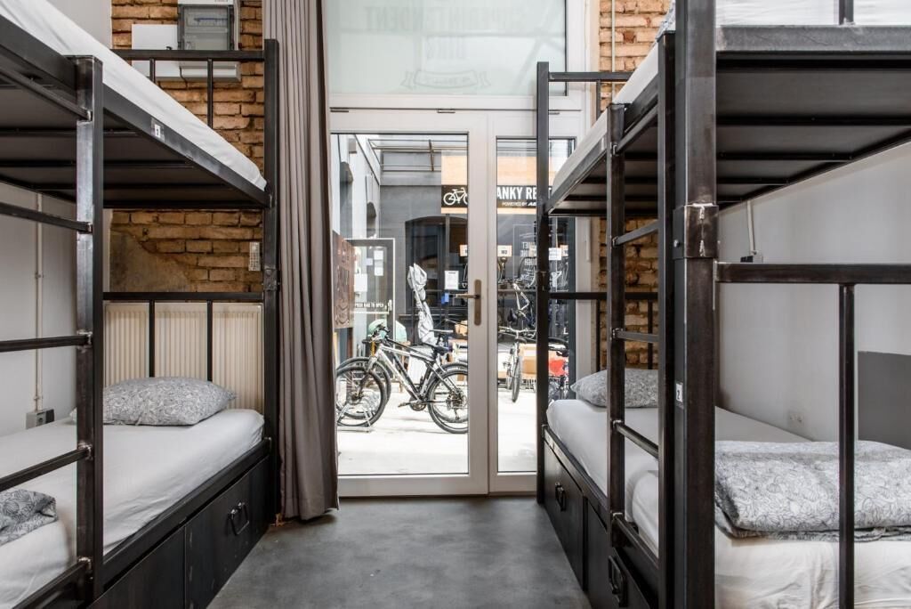 Shared Dormitory with 5 Beds | Soundproofing, iron/ironing board, free WiFi, bed sheets