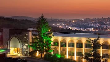 Front of property – evening/night