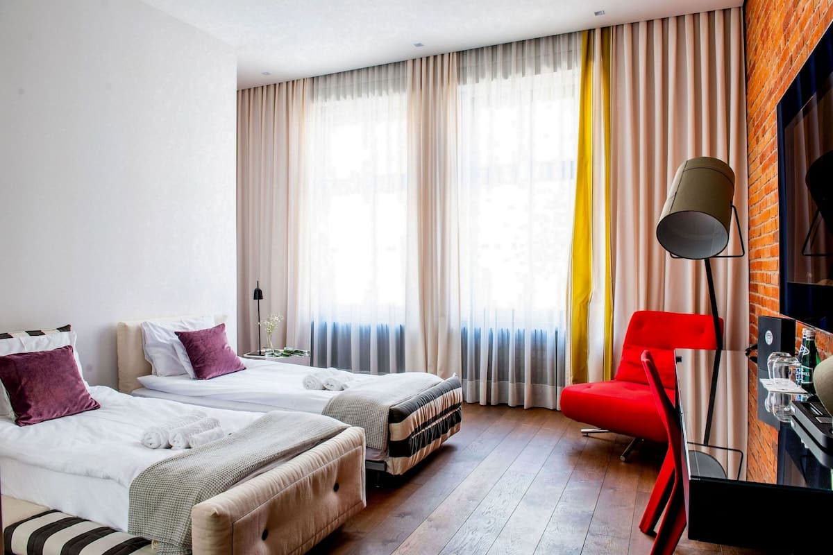 Double or Twin Room | Premium bedding, minibar, in-room safe, soundproofing