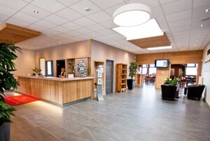 Interior entrance