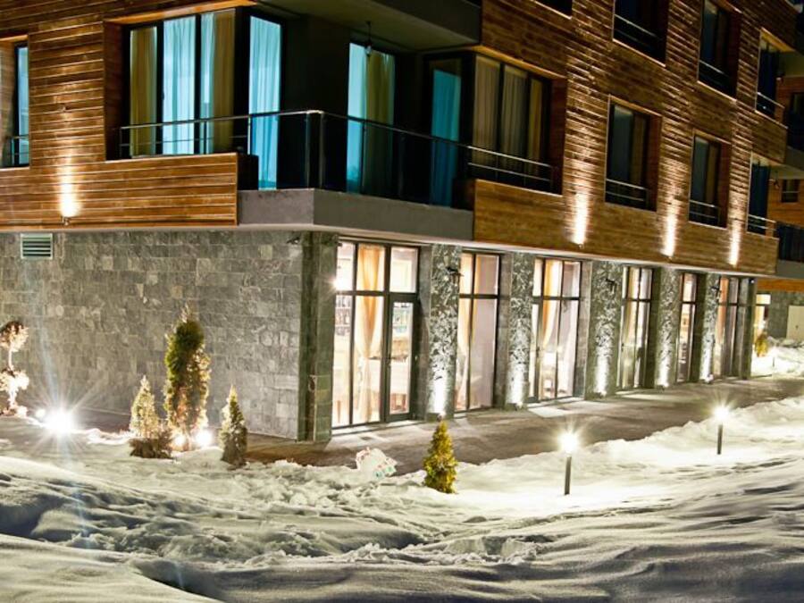 Front of property - evening/night