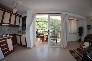 Apartamento, 1 quarto, sacada | Área de estar | TV