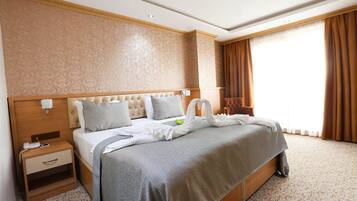 Standard Double Room, Accessible, City View | Premium bedding, minibar, in-room safe, desk
