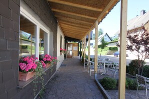 Façade de l’hébergement