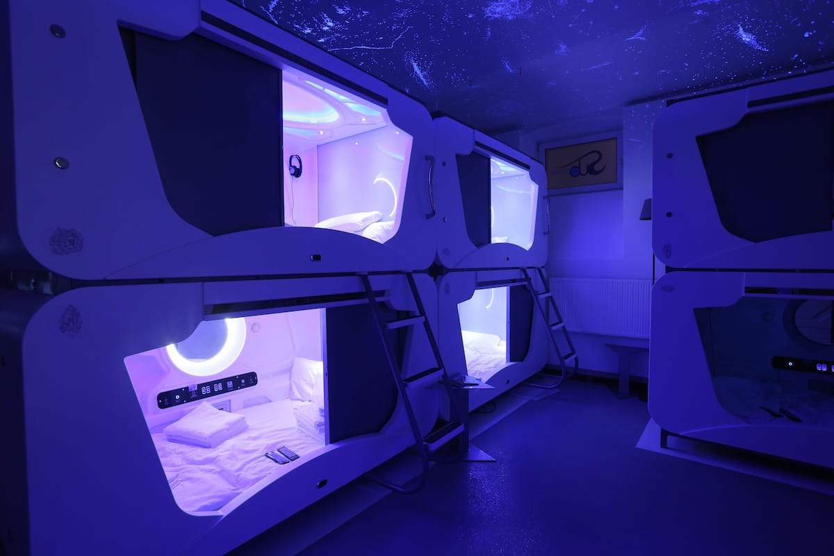 One Deluxe Capsule in Shared Area | View from room