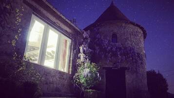Front of property – evening/night