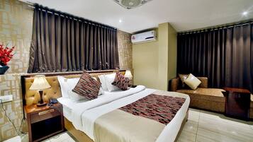 1 habitación, ropa de cama de alta calidad y minibar