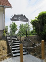 Entrada de la propiedad